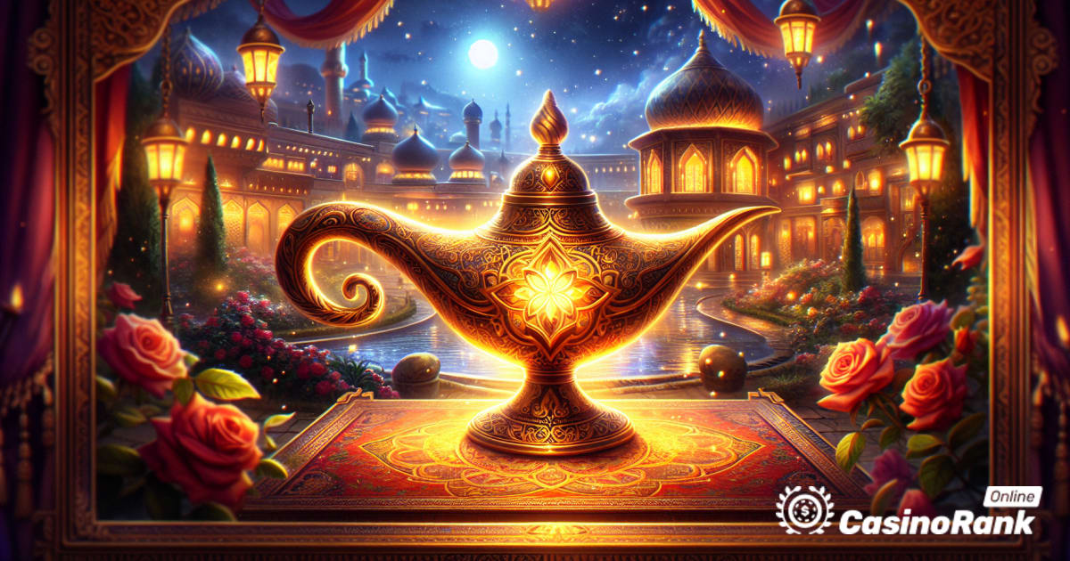 **Embárcate en una mágica aventura árabe con el lanzamiento de la tragamonedas "Lucky Lamp" de Wizard Games**